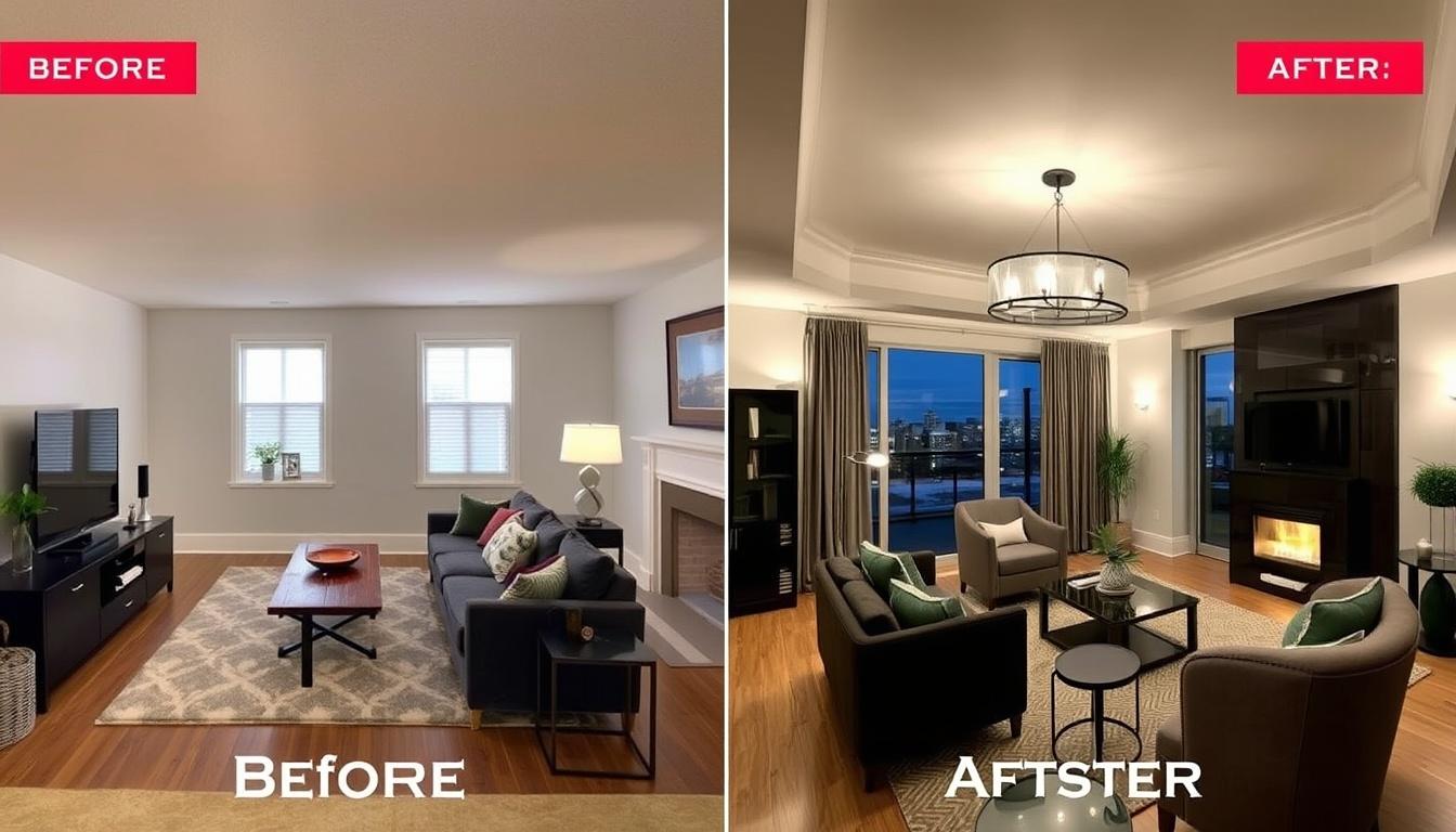 Sophisticated Dining Lighting